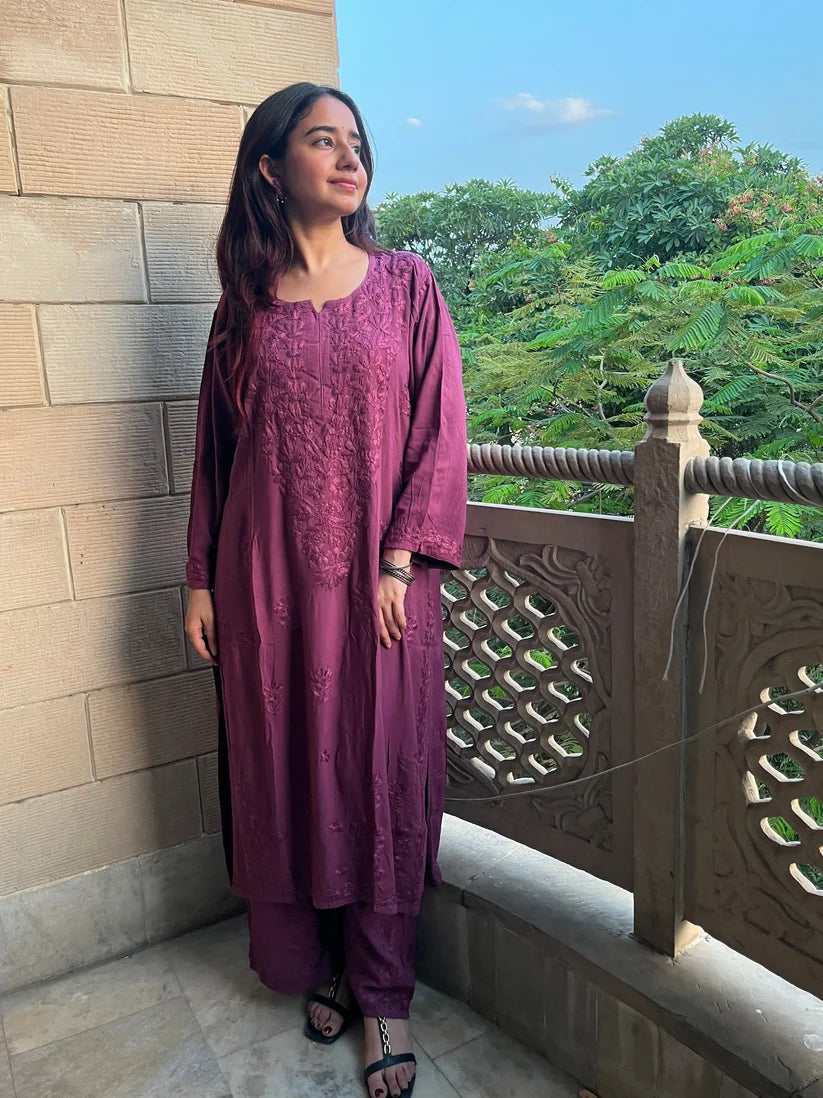 Meher Chikankari Set