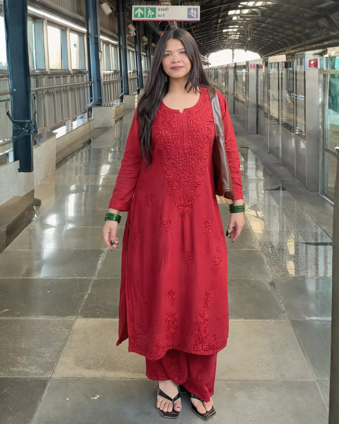 Meher Chikankari Set