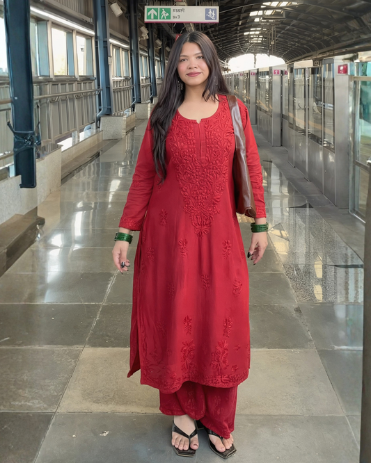 Meher Chikankari Set
