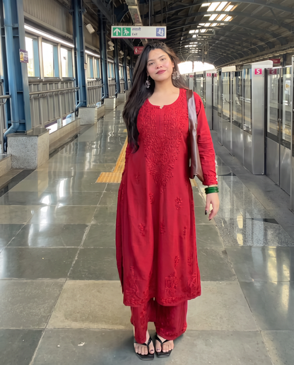 Meher Chikankari Set